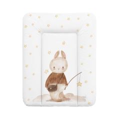 Měkká přebalovací podložka 50×70 cm Basic – na komodu pro miminko - Bunny