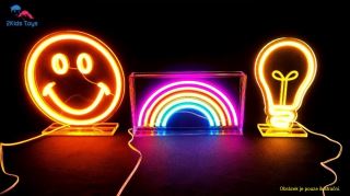2Kids Toys LED NEON LIGHT lampička hello (3)