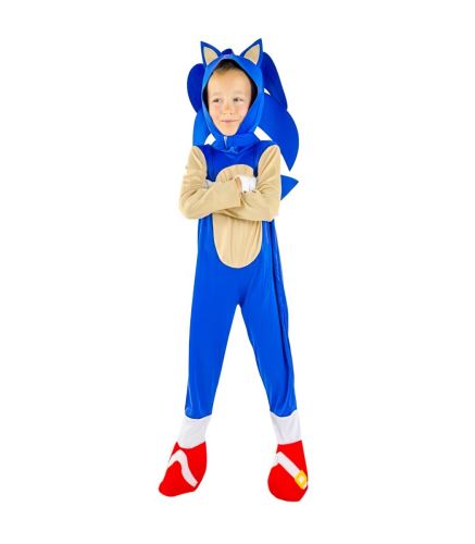 Dětský kostým Sonic s maskou a rukavicemi 122-128 M (530643)