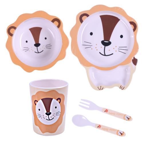 Sada dětského nádobí 5D pro děti - Lvíček (1)