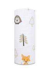 Tetrová plenka 70×80 cm Basic, 100% bavlna, Lesní zvířátka - 1ks