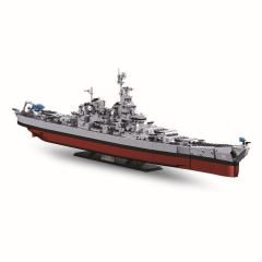 Sluban Model Bricks M38-B1291 Bitevní loď USS Missouri 1:350