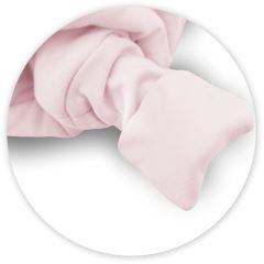 Teplý spací vak se zahrnovacími nohavičkami, Soft Hand Made, pudrově růžový, vel. M (8)