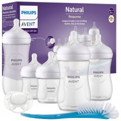 Philips Avent Natural Response startovací sada 5 lahví 0+, antikolikové kojenecké lahvičky