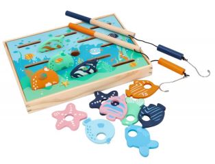 Edukační hra/ vkládačka - Chyť rybičku, Adam Toys (4)
