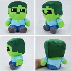 Plyšová hračka Minecraft Zombie Steve Pixel maxi 25cm (3)