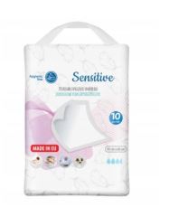 Akuku Jednorázové hygienické podložky Sensitive, 10 ks (1)