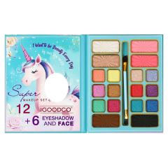 Dětská kosmetická paleta Glitter Unicorn se zrcátkem (4)