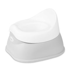 Dětský nočník Bibi s vyjímatelnou vložkou – ergonomický, protiskluzový - šedý