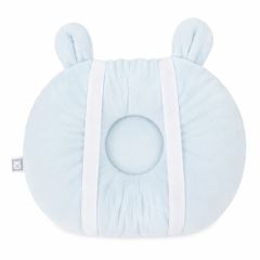 Kojící polštář na ruku Bavlna/Minky, Medvídci, modří (3)
