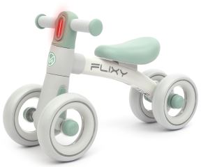 Dětské odrážedlo FLIXY s LED světlem a EVA koly (12–36 měsíců). mint