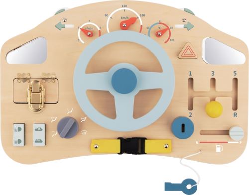 Montessori Activity board Auto Deska s volantem