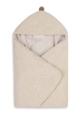Zavinovačka do autosedačky Bouclé 75×75 - béžová