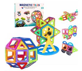 Magnetická 3D stavebnice Circle s kolotočem 74ks