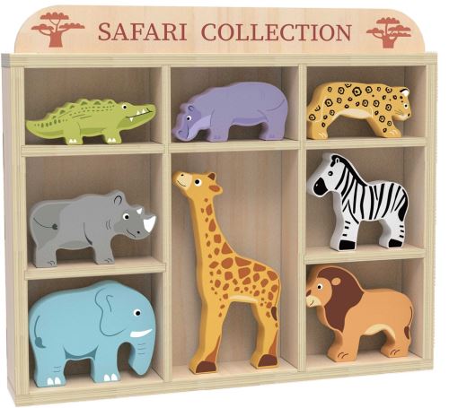 Sada zvířátek Safari, 9 dílů