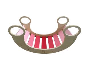 Montessori houpačka, dětská - růžová