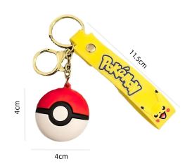 Dětská klíčenka Pokémon Pokébal s poutkem a karabinou (3)