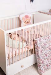 Multifunkční kojicí, relaxační polštář Ceba Baby Huggy BasicTiny Leaves (3)