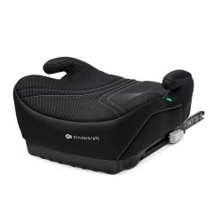 Dětský podsedák ISOFIX i-Size 125–150 cm – lehký, AIR FLOW, černý