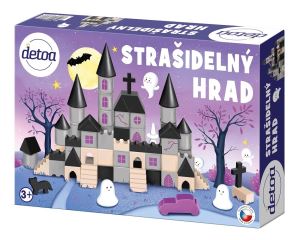 Detoa Dřevěná stavebnice Strašidelný hrad (4)