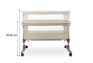 Dětská přídavná postýlka Sleep2gether - šedá (572261)