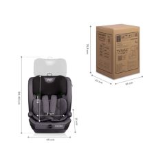 Autosedačka Vivo I Size, 76-150 - grafit (1)
