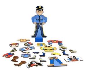 Melissa &amp; Doug Magnetická oblékací Panenka Billy