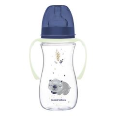 Antikoliková kojenecká láhev EasyStart 300 ml Sleepy Koala s úchyty (1)