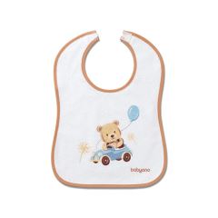 Froté bryndáček s podšívkou, nepromokavý, béžový, BabyOno