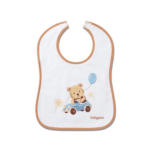 Froté bryndáček s podšívkou, nepromokavý, béžový, BabyOno