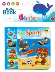 Knížka do vany Sport s pískátkem