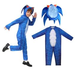 Dětský kostým Sonic The Hedgehog s maskou 98-110 S (1)