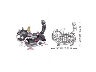Sluban Pleyerid M38-P8017 Mechanická kočka šedo-bílá (3)
