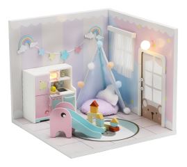 2Kids Toys miniatura domečku Duhový dům (1)