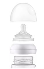Kojenecká láhev Natural Avent, Response, 330 ml, transparentní (4)