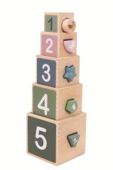 2Kids Toys Skládací věž z kostek Farma (1)