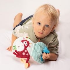 Vzdělávací, plyšová a šustící knížka, Zvířátka (4)