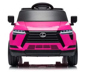 Elektrické autíčko Lexus GX550 SUV s dálkovým ovládáním, LED a Bluetooth, růžové