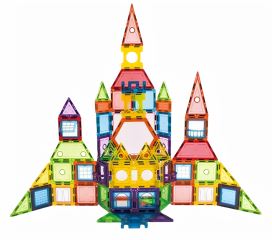 Magnetická 3D stavebnice Space castle 130ks