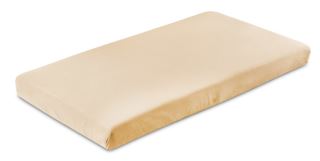 Jerseyové prostěradlo Sensillo Klasik 120×60 cm - cappuccino