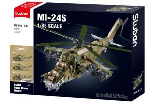 Sluban Bojový vrtulník MI-24S  M38-B1137 (1)
