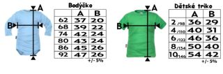 DEJNA Body krátký rukáv Mr. - modré. vel. 62 (1)