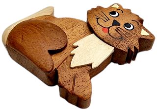 2Kids Toys Dřevěná magnetka velká Kočka (1)