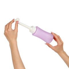 Poporodní lahvička na intimní hygienu s tryskou 340 ml, fialová (3)