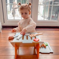 Bigjigs Toys Stolní gril (16)