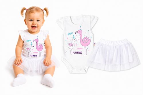 2D sada - body kr. rukáv Flaming + tutu suknička (4)