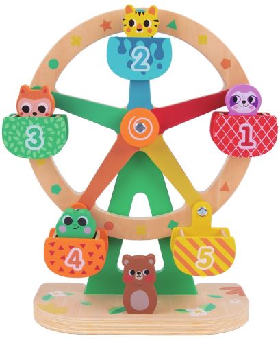 2Kids Toys Dřevěný kolotoč se zvířátky