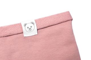 Čepice s nákrčníkem bavlna, Little Bear, Baby Nellys, pudrová (3)