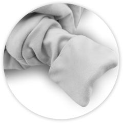 Teplý spací vak se zahrnovacími nohavičkami, Soft Hand Made, šedý, vel. S (8)