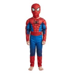Dětský kostým Svalnatý Spiderman Premium 110-122 M (5)